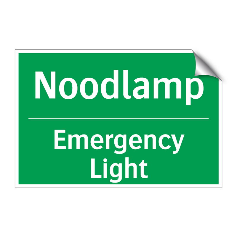 Noodlamp - Emergency Light & Noodlamp - Emergency Light & Noodlamp - Emergency Light