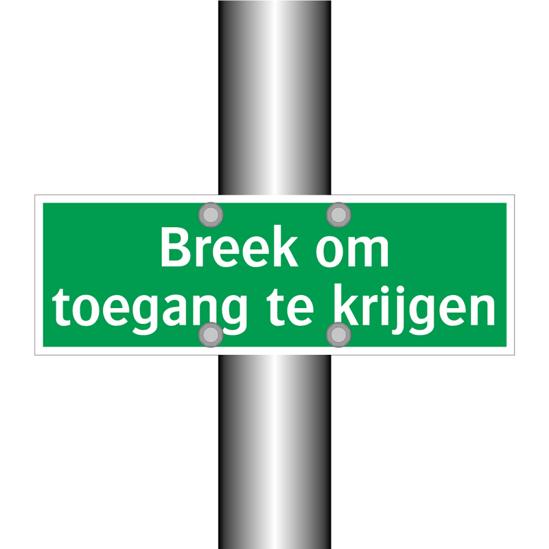 Breek om toegang te krijgen & Breek om toegang te krijgen & Breek om toegang te krijgen