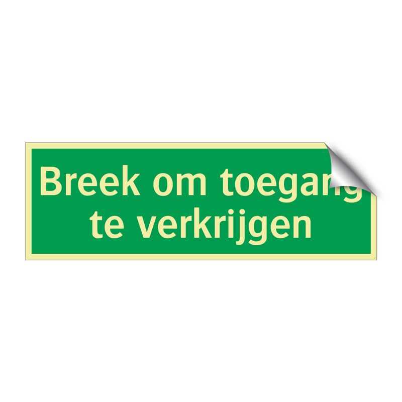 Breek om toegang te verkrijgen & Breek om toegang te verkrijgen & Breek om toegang te verkrijgen