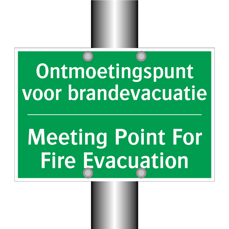 Ontmoetingspunt voor brandevacuatie /.../ - Meeting Point For Fire Evacuation /.../