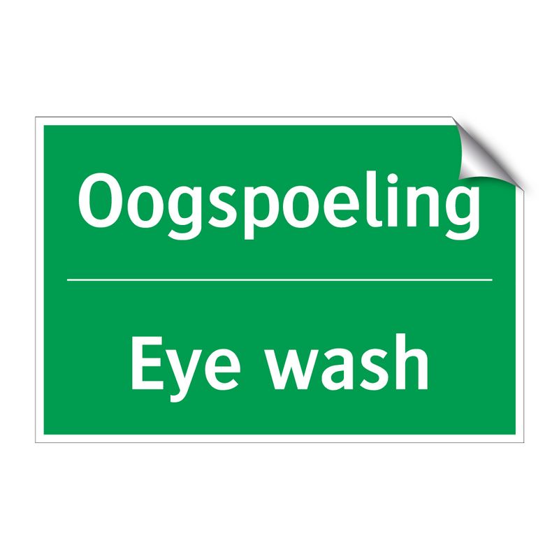 Oogspoeling - Eye wash & Oogspoeling - Eye wash & Oogspoeling - Eye wash & Oogspoeling - Eye wash