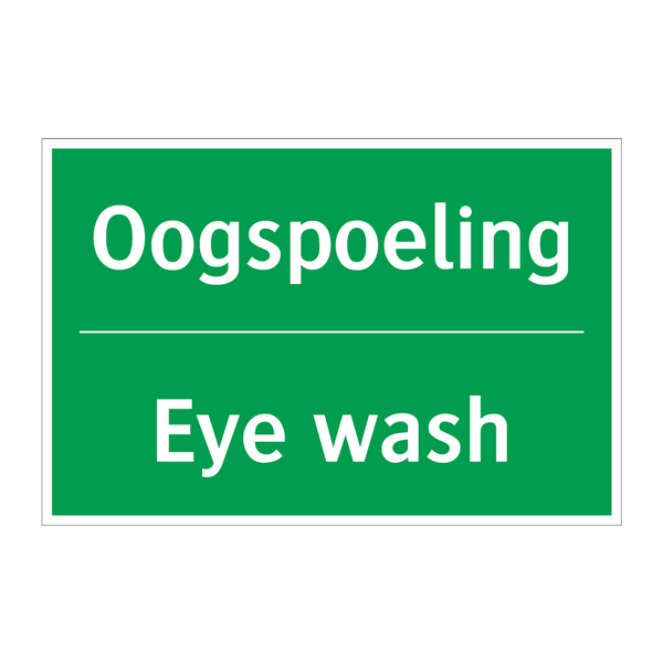 Oogspoeling - Eye wash & Oogspoeling - Eye wash & Oogspoeling - Eye wash & Oogspoeling - Eye wash