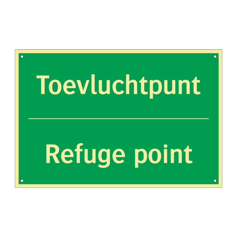 Toevluchtpunt - Refuge point & Toevluchtpunt - Refuge point & Toevluchtpunt - Refuge point