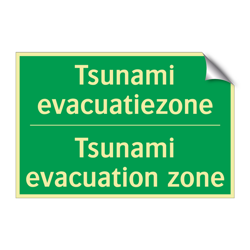 Tsunami evacuatiezone - Tsunami evacuation zone & Tsunami evacuatiezone - Tsunami evacuation zone