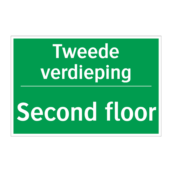 Tweede verdieping - Second floor & Tweede verdieping - Second floor