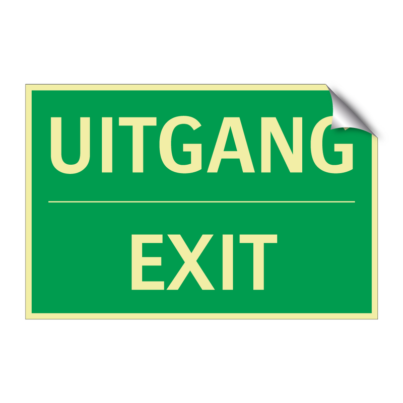 UITGANG - EXIT & UITGANG - EXIT & UITGANG - EXIT & UITGANG - EXIT