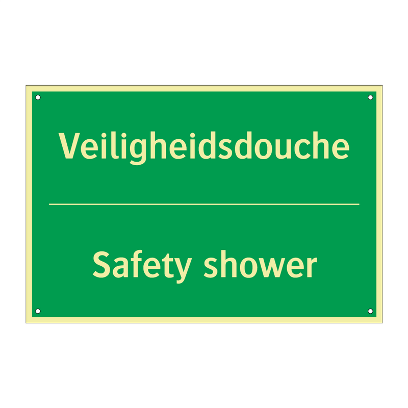 Veiligheidsdouche - Safety shower & Veiligheidsdouche - Safety shower