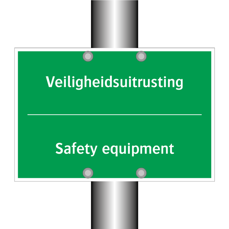 Veiligheidsuitrusting - Safety equipment & Veiligheidsuitrusting - Safety equipment