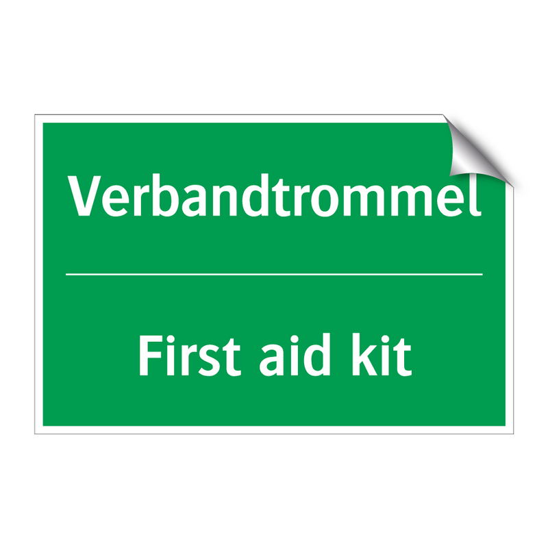 Verbandtrommel - First aid kit & Verbandtrommel - First aid kit & Verbandtrommel - First aid kit