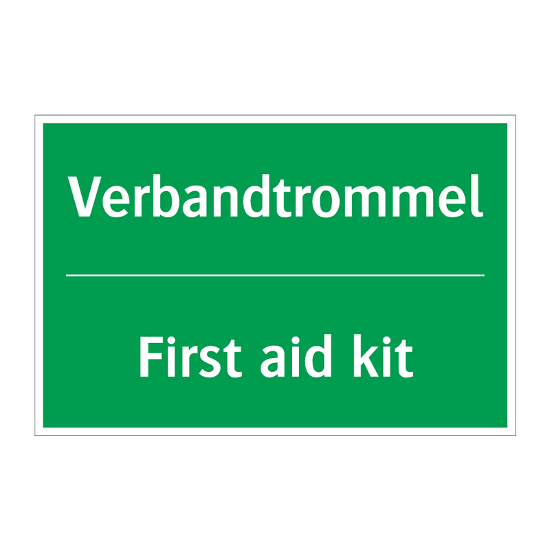 Verbandtrommel - First aid kit & Verbandtrommel - First aid kit & Verbandtrommel - First aid kit