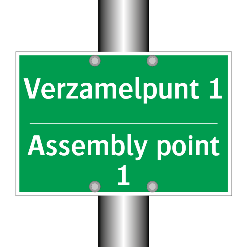 Verzamelpunt 1 - Assembly point 1 & Verzamelpunt 1 - Assembly point 1