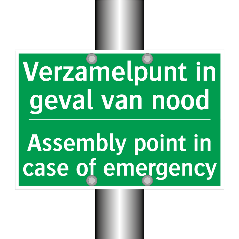 Verzamelpunt in geval van nood - Assembly point in case of /.../