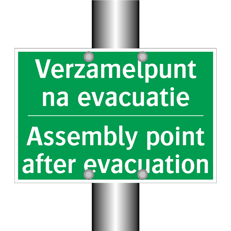 Verzamelpunt na evacuatie - Assembly point after evacuation /.../