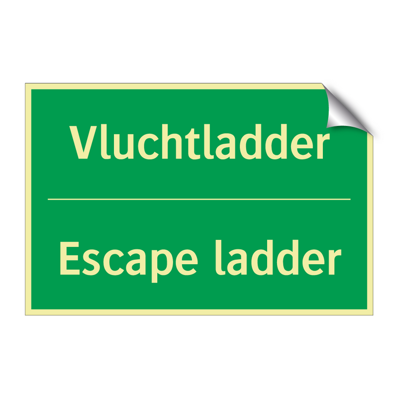 Vluchtladder - Escape ladder & Vluchtladder - Escape ladder & Vluchtladder - Escape ladder