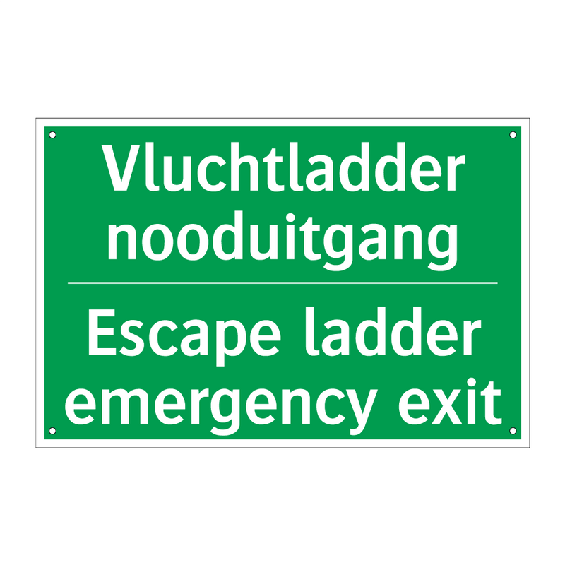 Vluchtladder nooduitgang - Escape ladder emergency exit /.../