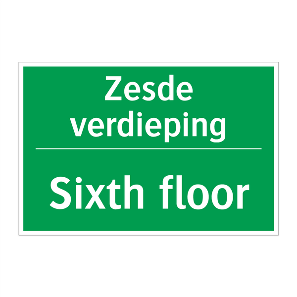 Zesde verdieping - Sixth floor & Zesde verdieping - Sixth floor & Zesde verdieping - Sixth floor