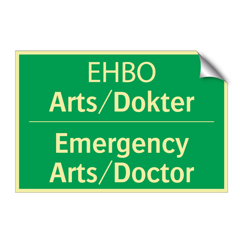 ЕНВО Arts/Dokter - Emergency Arts/Doctor & ЕНВО Arts/Dokter - Emergency Arts/Doctor