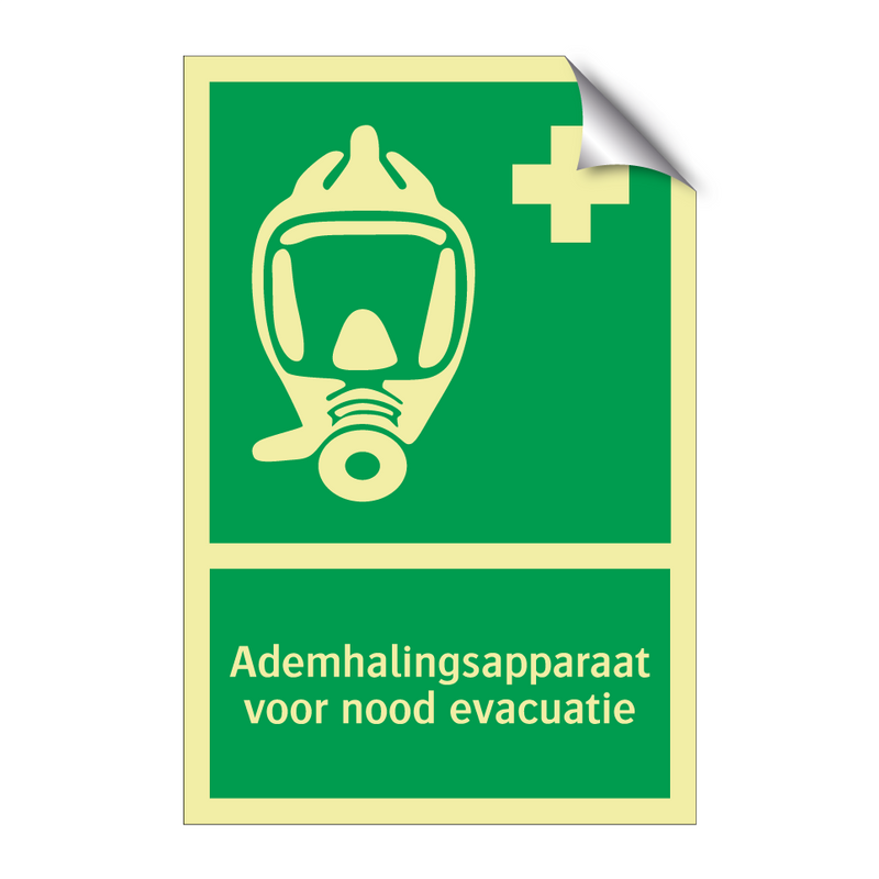 Ademhalingsapparaat voor nood evacuatie & Ademhalingsapparaat voor nood evacuatie