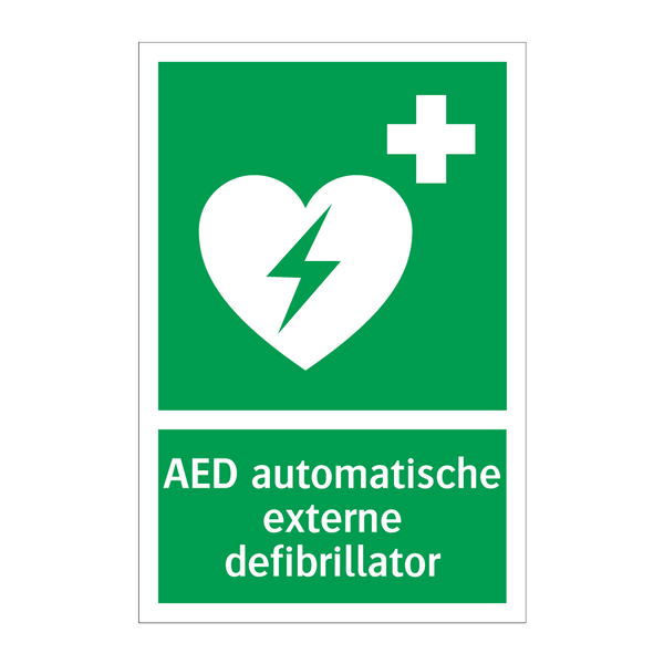 AED automatische externe defibrillator & AED automatische externe defibrillator