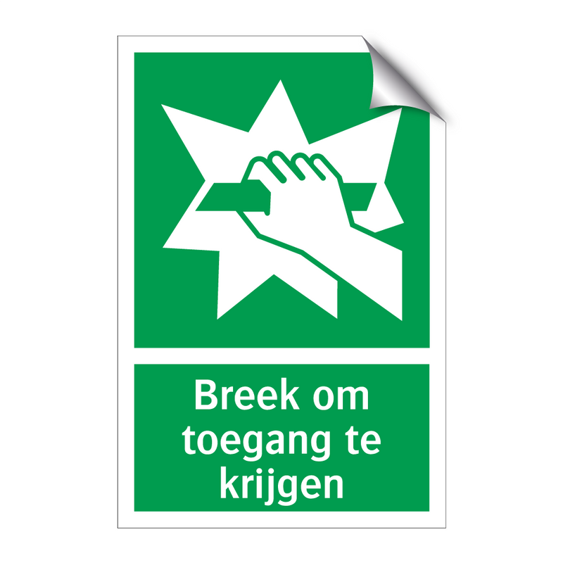 Breek om toegang te krijgen & Breek om toegang te krijgen & Breek om toegang te krijgen