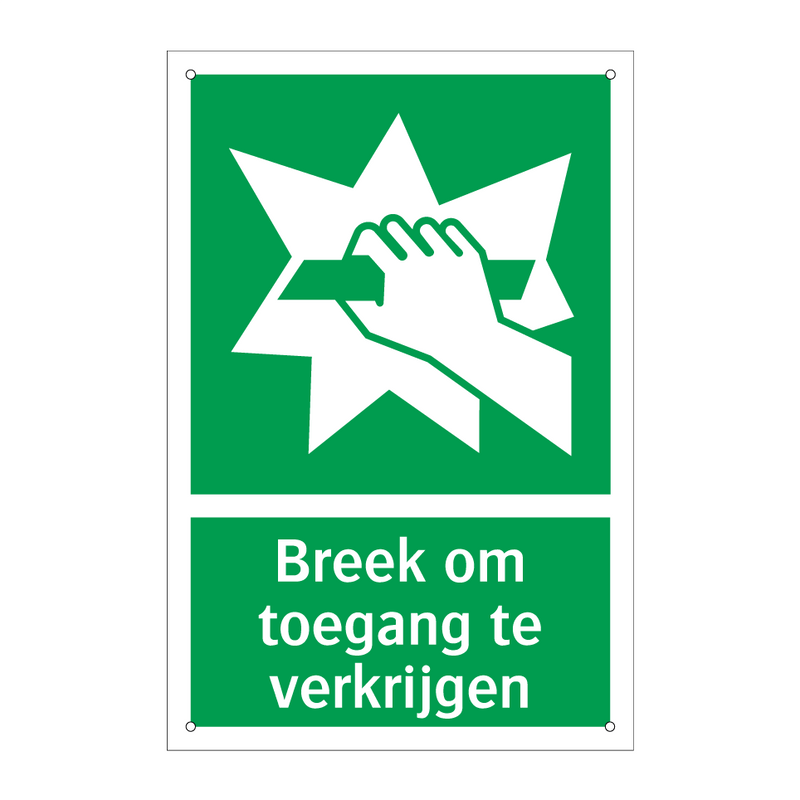 Breek om toegang te verkrijgen & Breek om toegang te verkrijgen & Breek om toegang te verkrijgen