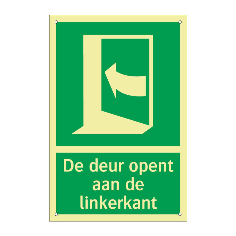 De deur opent aan de linkerkant & De deur opent aan de linkerkant & De deur opent aan de linkerkant