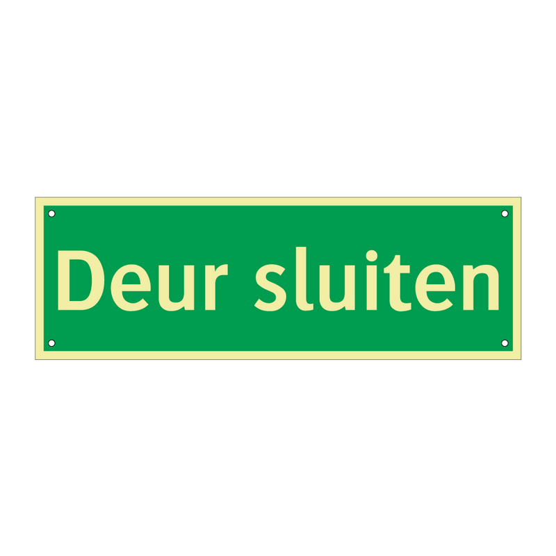 Deur sluiten & Deur sluiten & Deur sluiten & Deur sluiten