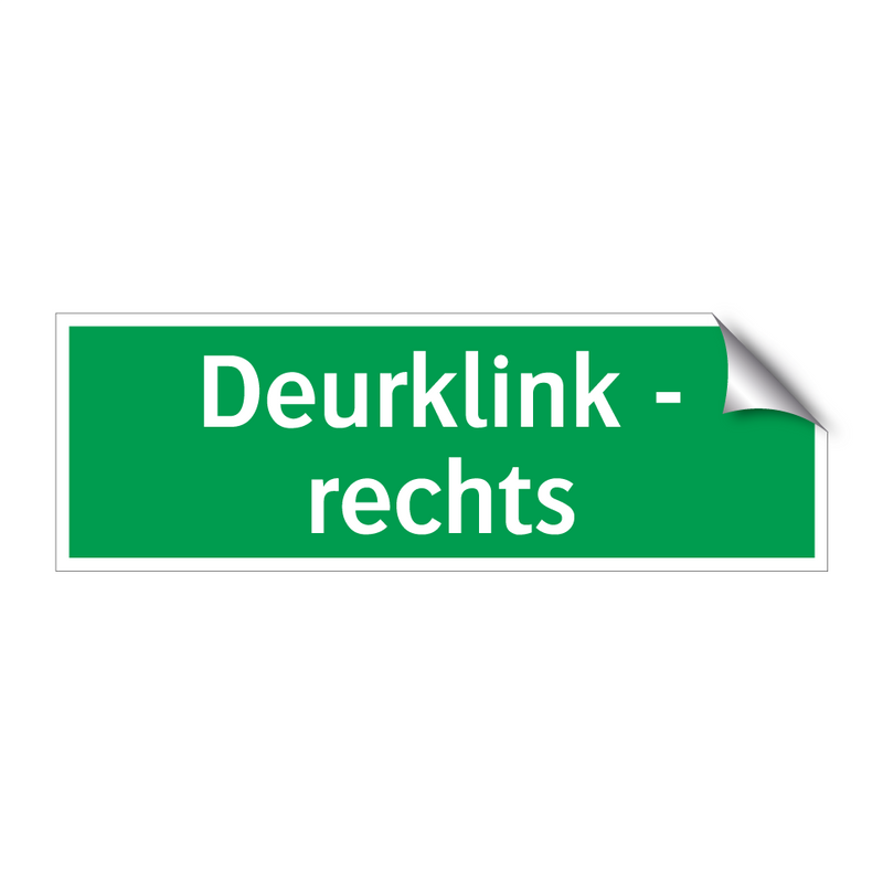 Deurklink - rechts & Deurklink - rechts & Deurklink - rechts & Deurklink - rechts