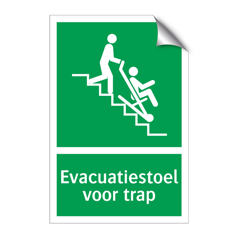 Evacuatiestoel voor trap & Evacuatiestoel voor trap & Evacuatiestoel voor trap