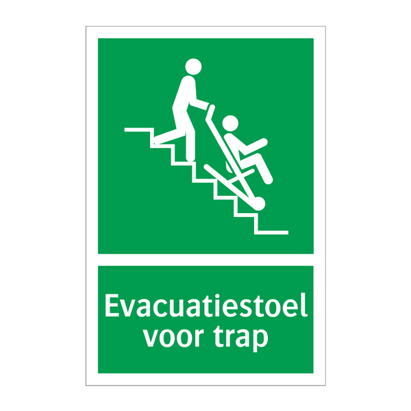 Evacuatiestoel voor trap & Evacuatiestoel voor trap & Evacuatiestoel voor trap