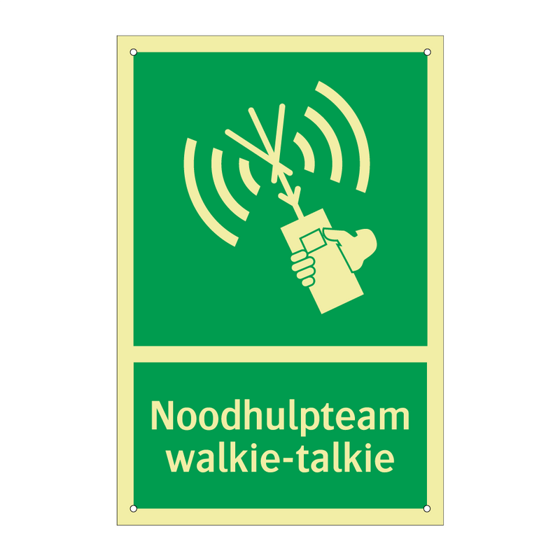 Noodhulpteam walkie-talkie & Noodhulpteam walkie-talkie & Noodhulpteam walkie-talkie