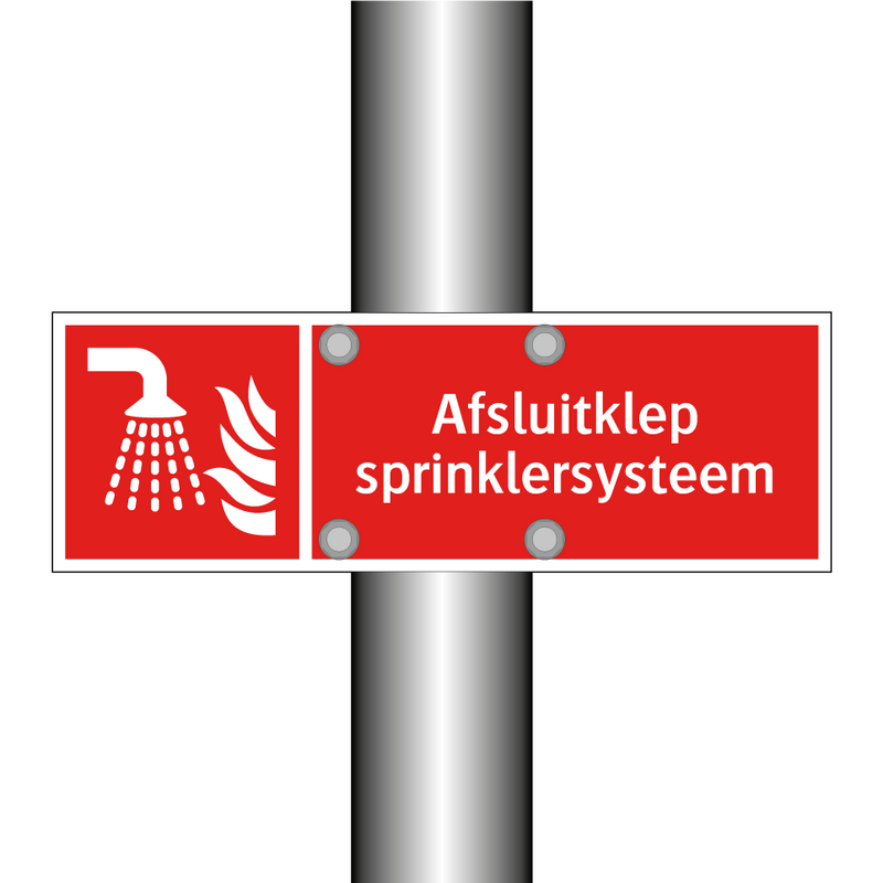 Afsluitklep sprinklersysteem