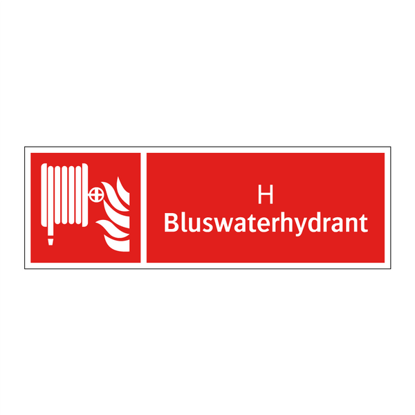 Н Bluswaterhydrant