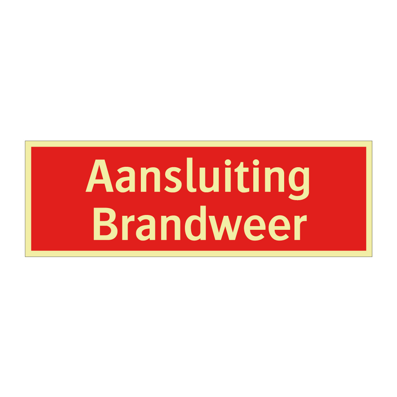 Aansluiting Brandweer & Aansluiting Brandweer & Aansluiting Brandweer & Aansluiting Brandweer