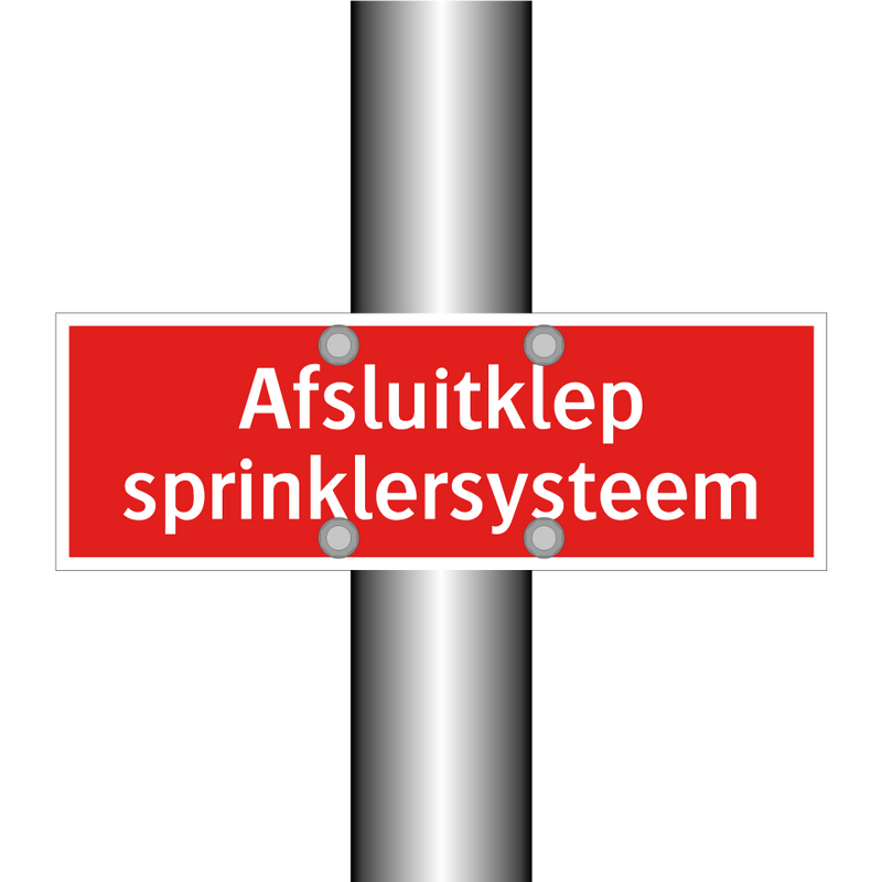 Afsluitklep sprinklersysteem & Afsluitklep sprinklersysteem & Afsluitklep sprinklersysteem