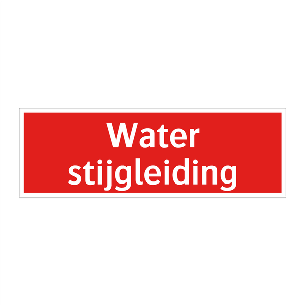 Water stijgleiding & Water stijgleiding & Water stijgleiding & Water stijgleiding