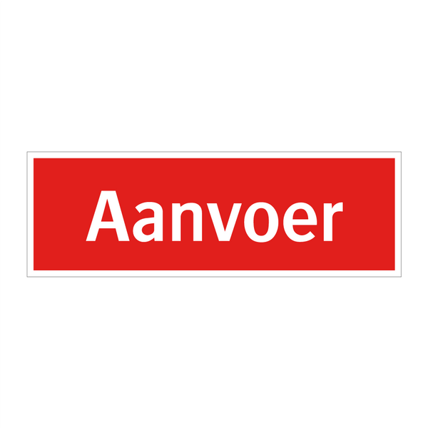 Aanvoer