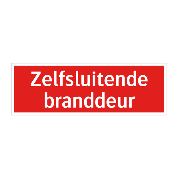 Zelfsluitende branddeur & Zelfsluitende branddeur & Zelfsluitende branddeur