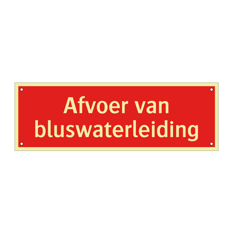 Afvoer van bluswaterleiding & Afvoer van bluswaterleiding & Afvoer van bluswaterleiding