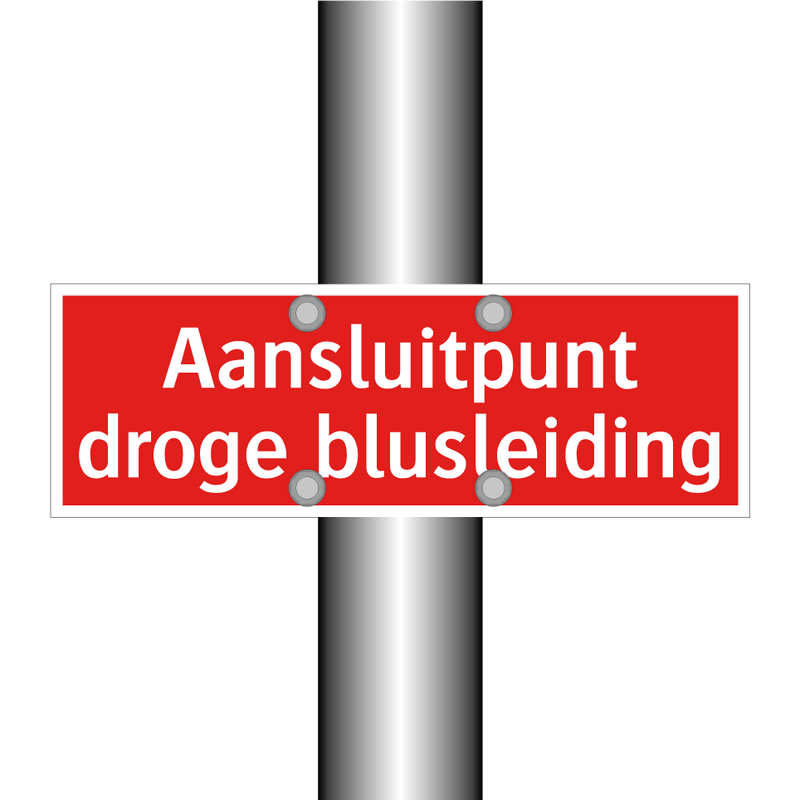 Aansluitpunt droge blusleiding & Aansluitpunt droge blusleiding & Aansluitpunt droge blusleiding