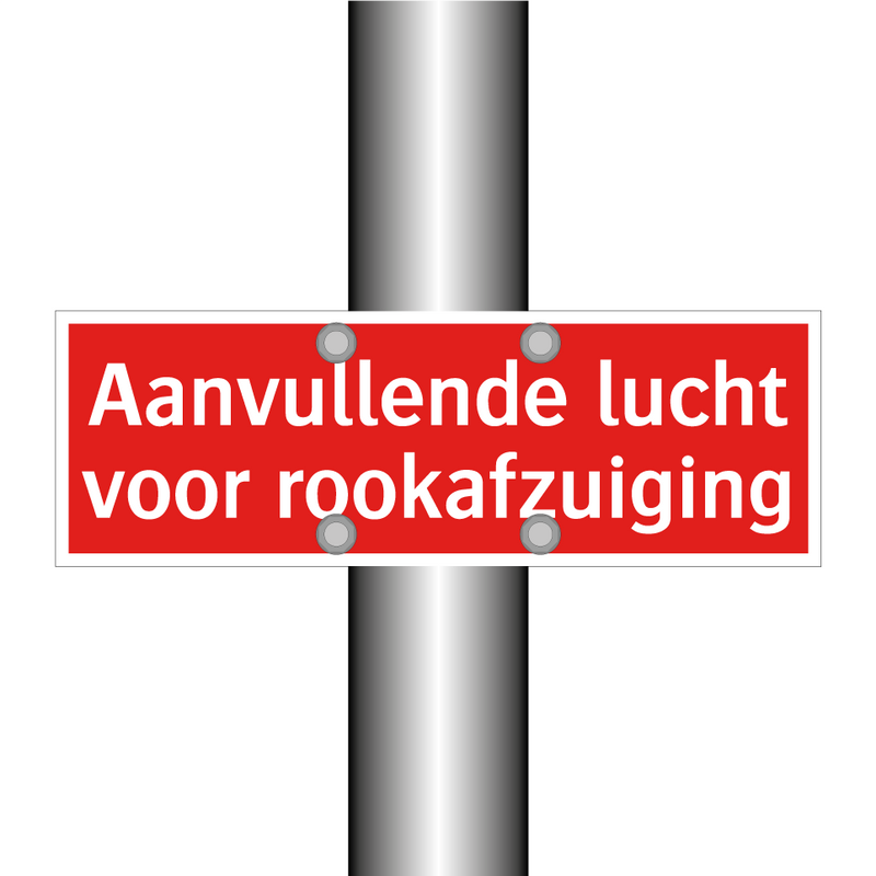 Aanvullende lucht voor rookafzuiging & Aanvullende lucht voor rookafzuiging