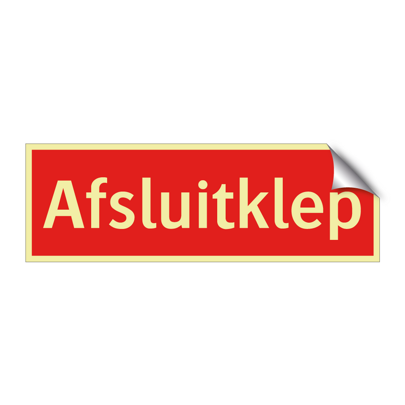 Afsluitklep & Afsluitklep & Afsluitklep & Afsluitklep