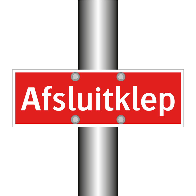 Afsluitklep & Afsluitklep & Afsluitklep