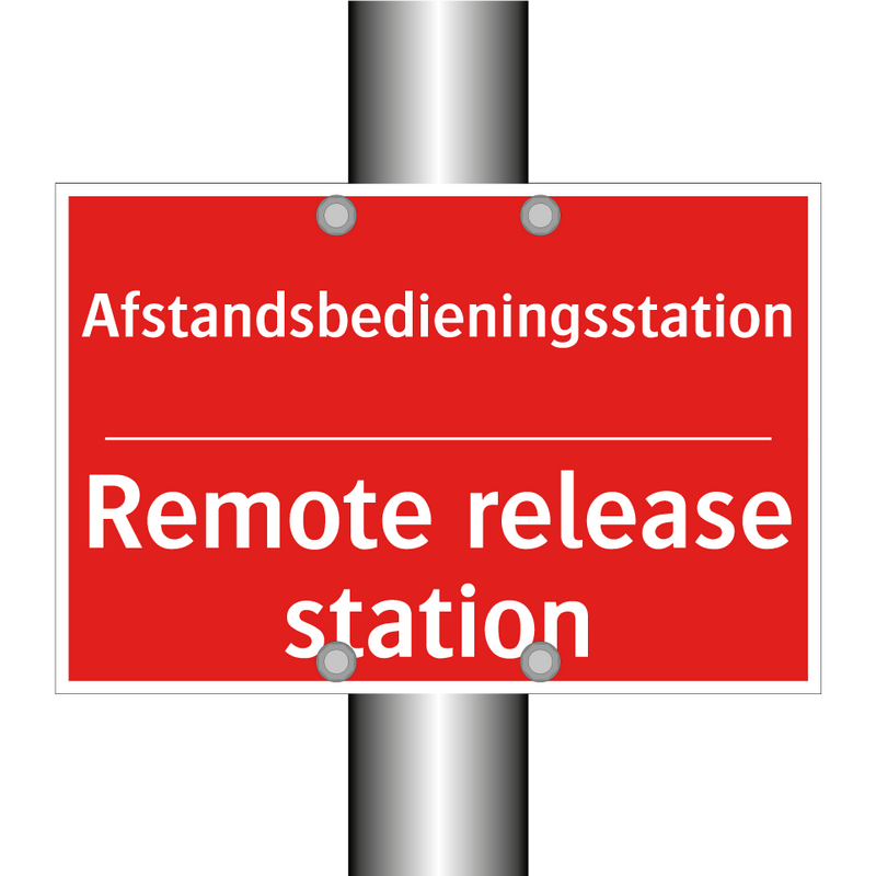 Afstandsbedieningsstation - Remote release station