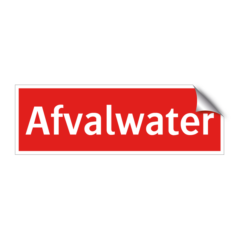 Afvalwater & Afvalwater & Afvalwater & Afvalwater