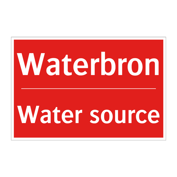 Waterbron - Water source