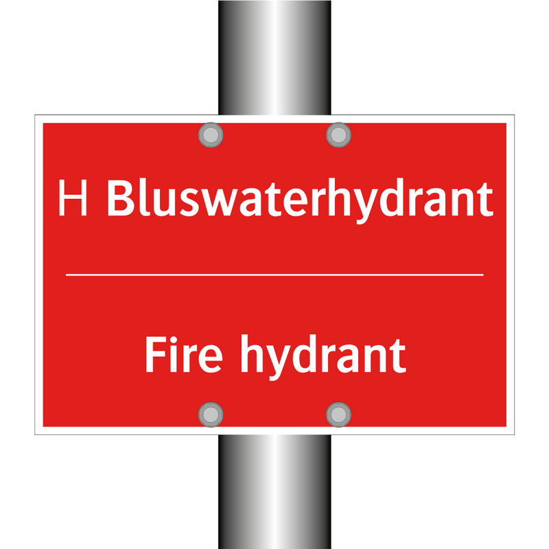 Н Bluswaterhydrant - Fire hydrant