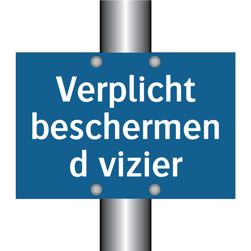 Verplicht beschermend vizier & Verplicht beschermend vizier & Verplicht beschermend vizier