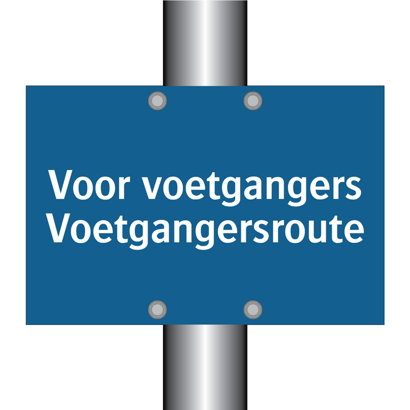 Voor voetgangers Voetgangersroute & Voor voetgangers Voetgangersroute