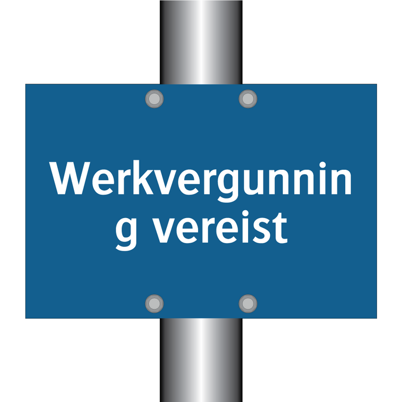 Werkvergunning vereist & Werkvergunning vereist & Werkvergunning vereist & Werkvergunning vereist